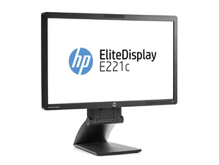 Écran HP EliteDisplay E221C avec webcam